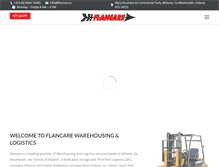 Tablet Screenshot of flancare.ie